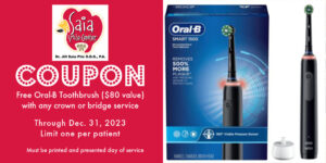 Saia 2023 toothbrush promo